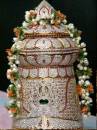 diamond studded crown, devotees of god, offers to god, Gali janardan reddy