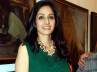 English Vinglish, Actress Sridevi, i don t want jahnavi to pursue acting sridevi, Actress sridevi