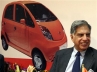 Ratan Tata, New Delhi, ratan tata accepts nano car mistakes, Nano car