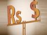forex dealers, rupee value falls., rupee downs by 12 paise, Rupee value