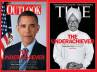 Outlook coverpage, Barack Obama, tit for tat outlook tags obama as the underachiever, Time magazine