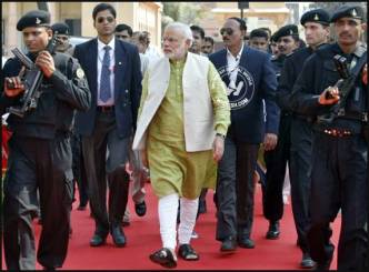 Modi gets conscious of his security