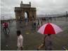 cooler climate, weather deparment, thundershowers and rainstorms to threaten mumbai for two days, Thunders