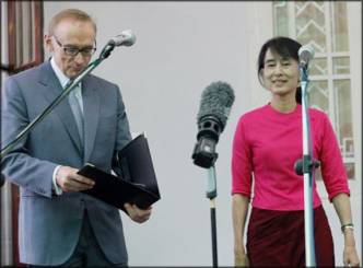 Aung San Suu Kyi to visit Australia?