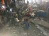 hyderabad blasts dilsukhnagar, bomb blast dilsukhnagar, bomb blasts in hyderabad, Bus stop
