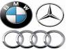 Audi, BMW 7 series, audi now 1 bmw 3, Mercedes benz