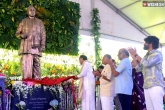 Akkineni family unveils ANR Statue