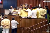 AP Assembly Monsoon Sessions news, AP Assembly Monsoon Sessions latest updates, ap assembly tdp leaders suspended, Andhra pradesh