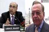 Kulbhushan Jadhav, Abdul Basit, ruckus at abdul basit s peace event pakistan high commissioner mobbed by media, Peace