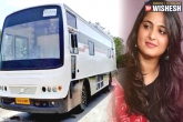 Bhagmathi, Baahubali, tn police officals seize actress anushka shetty s caravan, Ts police officals
