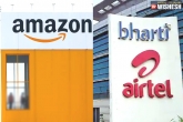 Amazon and Airtel latest, Amazon, amazon to acquire a stake in bharti airtel, Bharti airtel