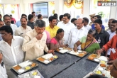 AP Government, Anna Canteens news, meal for rs 5 at anna canteens govt spends rs 55 on a person, Anna canteens