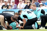Moises Henriques, Surrey, another on field collision worries english cricket, Rory burns