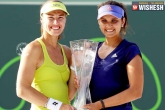Ekaterina Makarova, Elena Vesnina, another milestone for sania mirza, Miami open trophy