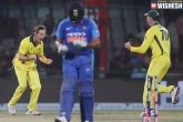 India Vs Australia, India Vs Australia updates, australia upsets india clinches odi series, 84 inches