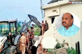 Ayyanna Patrudu breaking updates, Chintakayala Vijay, tdp leader ayyanna patrudu protests against demolitions, Vijay