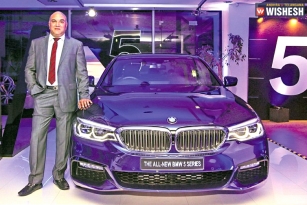 BMW-All New 5 Series Unveils In Hyderabad