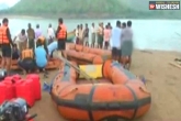 Boat Mishap in East Godavari news, Kondamodalu latest, 23 missing in boat mishap in east godavari, Kondamodalu