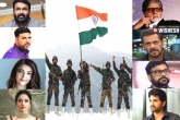 Bollywood Actors, Chiranjeevi, celebrities pay tribute to martyred indian soldiers, Amitabh bachchan