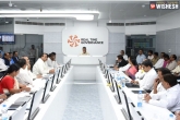 Chandra Babu with officials, AP updates, tdp will have an acid test in ap, E governance