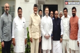 Babu and Rahul Gandhi, Chandra Babu new, chandra babu s bold step in meeting rahul gandhi, Bold