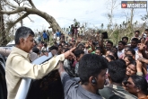 Titli cyclone, Titli cyclone affected areas, babu announces rs 5 lakhs for titli cyclone victims, Titli cyclone