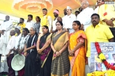 Chandrababu Naidu, Telugu Desam Party, chandrababu naidu initiates deeksha at dharna chowk against sand scarcity in ap, Chandrababu naidu
