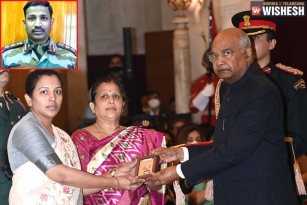 Colonel Santosh Babu Awarded With Mahavir Chakra