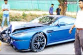 unbelievable facts, Aston Martin, crashed car for the sake of dog, Aston martin