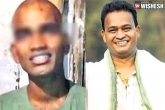 Nutan Naidu latest, Srikanth against Nutan Naidu, dalit youth files a case against nutan naidu for tonsuring his head, Srikanth