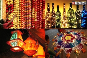 Top 10 Decoration Ideas At Home For Diwali 2018