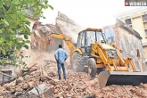 GHMC limits, GHMC, a new demolition wing for ghmc, Disaster