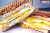 food, food, egg and cheddar cheese sandwich recipe, Breakfast