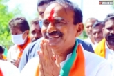 BJP, Telangana Congress, etala rajendar wins huzurabad bypoll by a huge margin, Trs