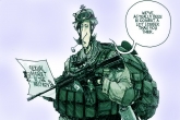 Military Cartoons, Funny Cartoons, fairer sex, Cartoons