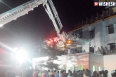 Death, authorities, fire mishap in bhubaneswar hospital 22 killed 100 injured, Fire tenders