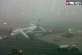 Dense fog, flights delay, flights delayed due to dense fog in north india, Visibility problem
