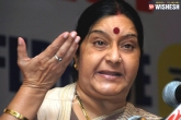 BJP, Congress, congress s jibes on sushma out of frustration of electoral defeats, Smriti irani