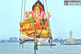 water, Ganesh immersion, ganesh immersion to continue today in hyderabad, Plastic bags
