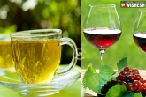cold and cough risk reduced with green tea, green tea and red wine reduces cold, green tea red wine reduces cough and cold risk, Green tea