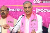 Harish Rao demands compensation, Farmers in Telangana, harish rao demands rs 25 000 compensation per acre for farmers, Td party