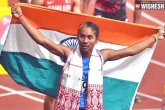 Hima Das achievements, Hima Das latest updates, india lauds hima das on winning five gold medals, Tabor athletics meet
