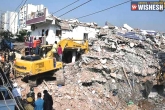 death, GHMC, hyderabad building collapse 11 killed 2 rescued owner arrested, Rescue operation
