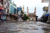 Hyderabad Rains latest updates, Hyderabad Rains orange alert, hyderabad rains city gets orange alert ahead of rain prediction, Floods