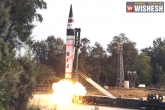 Missile Agni 5, India, india test fires agni 5 missile from wheeler island, Nuclear capable missile