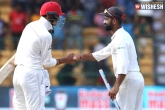 Afghanistan with India, Afghanistan Vs India, india crush afghanistan in two days by an innings and 262 runs, Cricket news