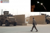 US base in Iraq, US base in Iraq, iran fires dozen missiles at us forces in iraq, Iraq attack