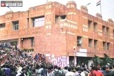 Protest, students, jnu authorities investigate after students burn pm modi s effigy, Burnt