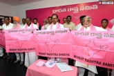 BRS changes, BRS breaking updates, kcr unveils the flag of brs, Trs