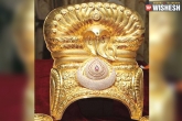 gold crown, gold crown, kcr to offer 11 7 kg gold crown to warangal goddess, Warangal mp